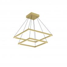 Kuzco Lighting Inc CH88224-BG-UNV-010 - Piazza 24-in Brushed Gold LED Chandeliers