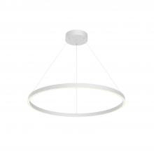 Kuzco Lighting Inc PD87132-WH-UNV-010 - Cerchio 32-in White LED Pendant