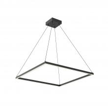 Kuzco Lighting Inc PD88132-BK-UNV-010 - Piazza 32-in Black LED Pendant