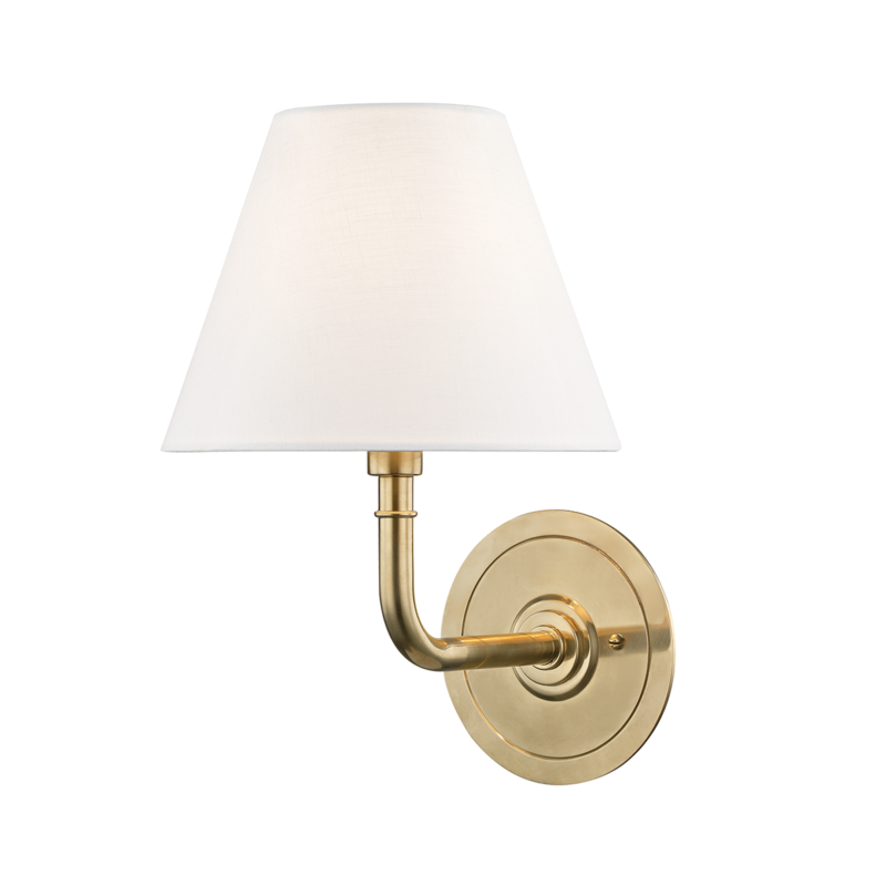 1 LIGHT WALL SCONCE