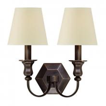 Hudson Valley 1412-OB - 2 LIGHT WALL SCONCE