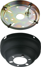 Visual Comfort & Co. Fan Collection MC90MBK - Fliush Mount Canopy Kit