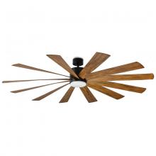 Modern Forms US - Fans Only FR-W1815-80L27MBDK - Windflower Downrod ceiling fan