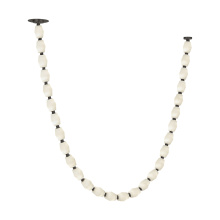 Visual Comfort & Co. Modern Collection SLCH55330ALBBZR - Collier Alabaster 84 Chandelier