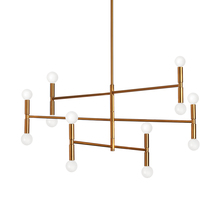 Dainolite AVA-3012C-VB - 12LT Chandelier, Vintage Bronze Finish