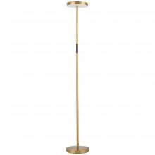 Dainolite FCE-5430LEDF-AGB - 30W Floor Lamp, PC w/ WH Acrylic Diffuser