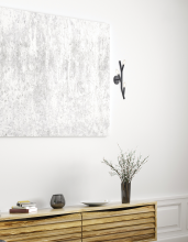 Dainolite MOR-203W-MB - 3LT Wall Sconce, MB