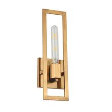 Dainolite WTS-141W-AGB - 1 Light Incandescent Wall Sconce, Aged Brass