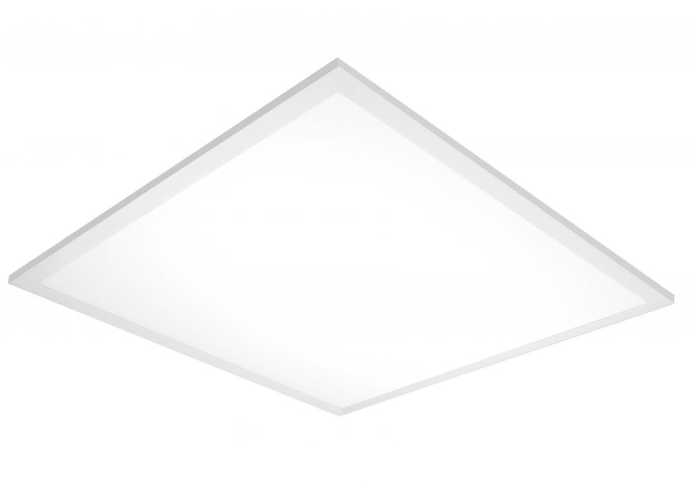 LED Flat Panel Fixture; 37 Watt; 2ft x 2ft; 4000K; 3880 Lumens; 100-277volt