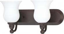 Nuvo 60/1793 - Glenwood; 2 Light; Vanity with Satin White Glass