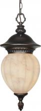 Nuvo 60/2514 - Balun ES; 3 Light; Hanging Lantern with Honey Marble Glass; Lamp Included