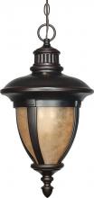 Nuvo 60/2521 - Galeon ES; 3 Light; Hanging Lantern with Tobago Glass; Lamp Included