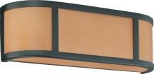 Nuvo 60/2872 - Odeon - 2 Light Wall Sconce w/ Parchment Glass