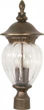 Nuvo 60/791 - Balun - 3 Light - 22" - Post Lantern - w/ Clear Melon Seed Glass