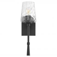 Quorum 5204-1-159 - Goodwin 1 Light Tall Wall Mount, Matte Black