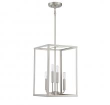 Savoy House Meridian M30008BN - 4-Light Pendant in Brushed Nickel