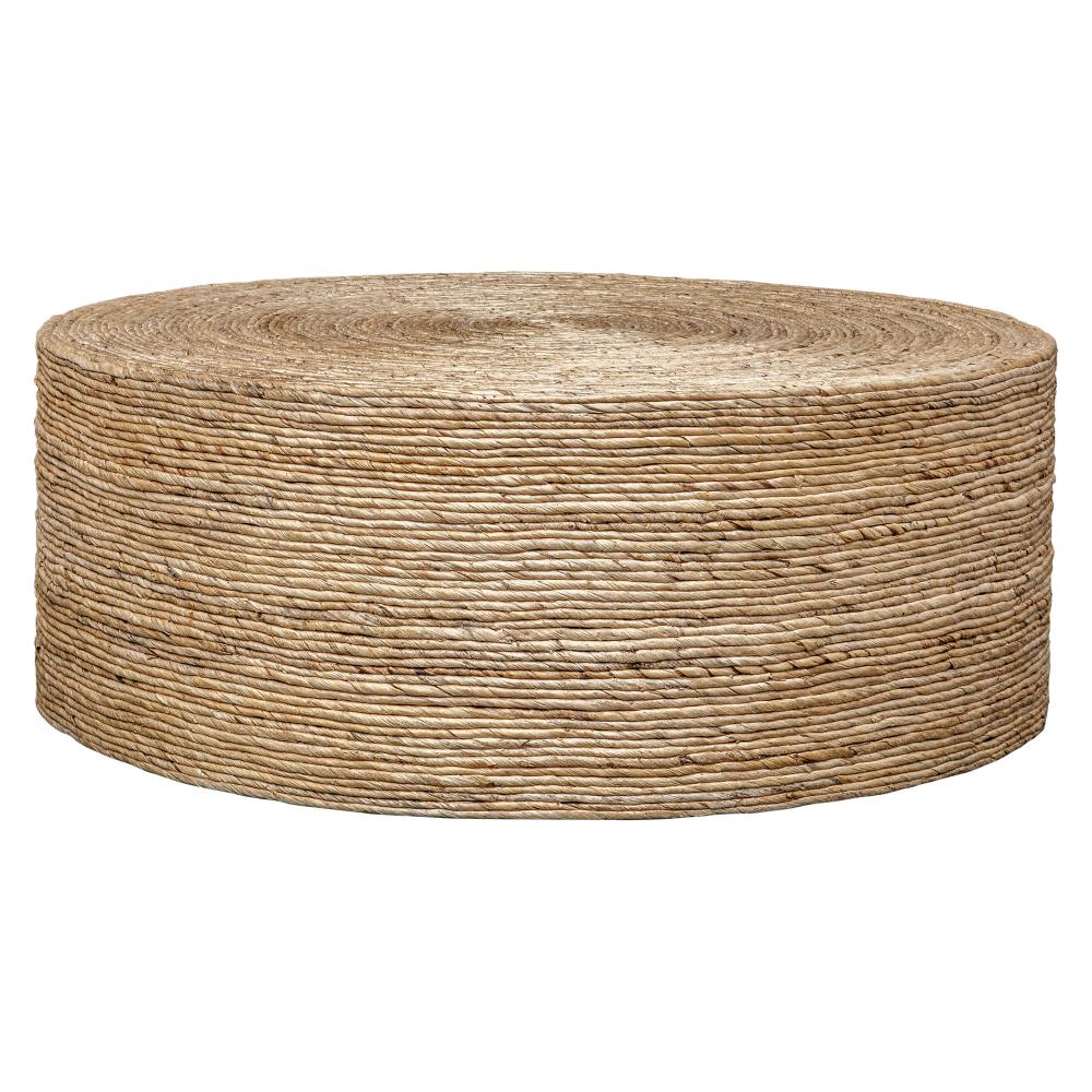 Rora Woven Round Coffee Table