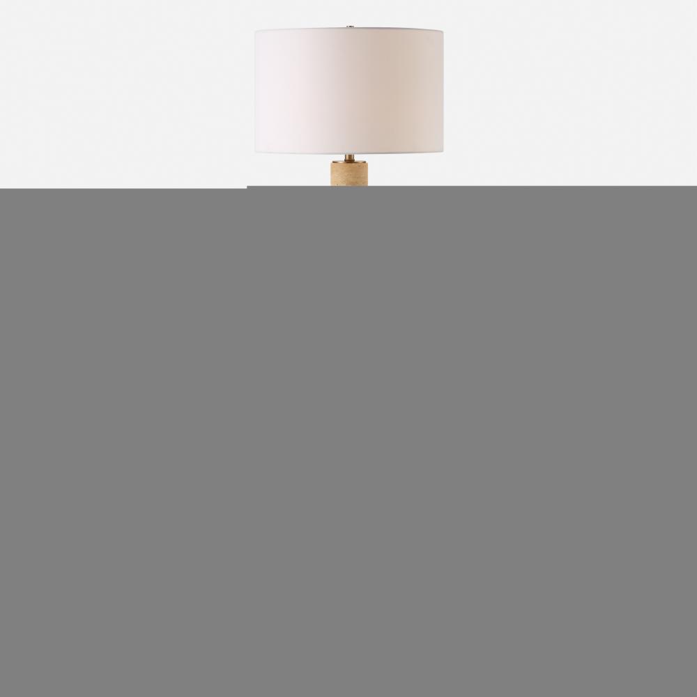 Uttermost Knox Travertine Floor Lamp