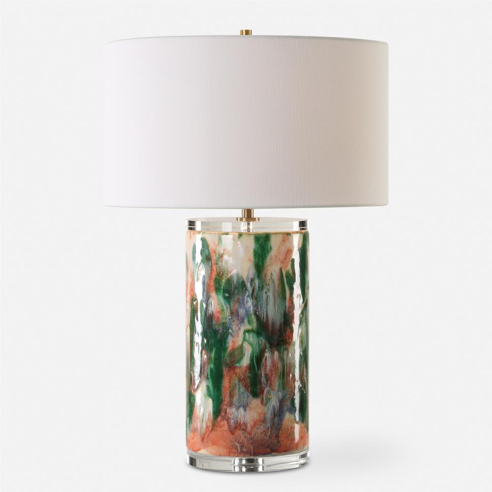 Uttermost Verdant Multi-Colored Table Lamp