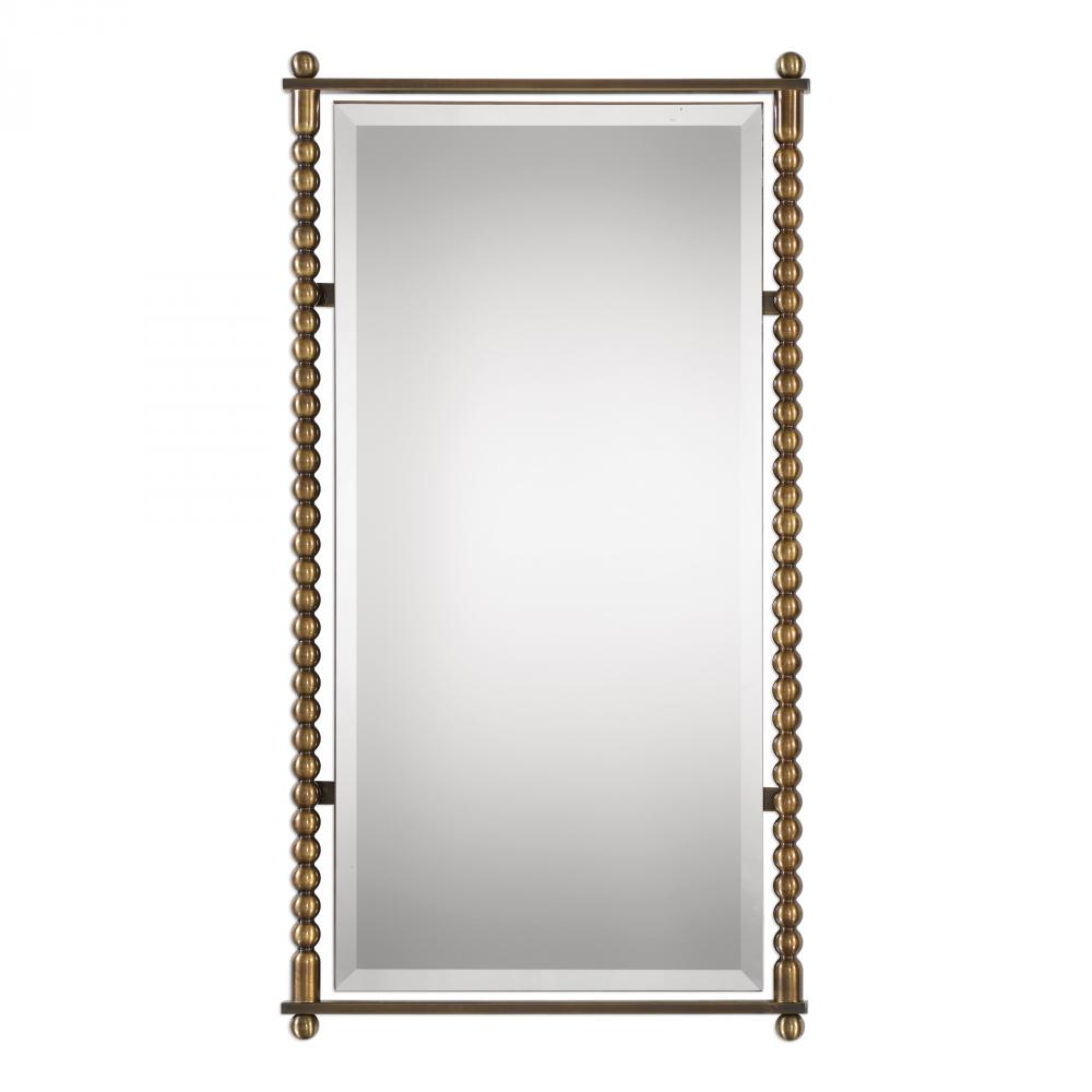 Uttermost Rosabel Antique Brass Rectangle Mirror