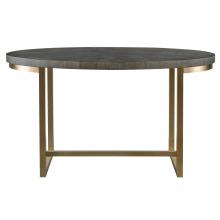 Uttermost 25198 - Uttermost Taja Walnut Oval Desk