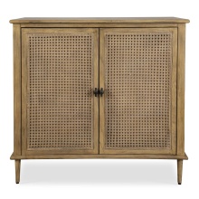 Uttermost 50121 - Uttermost Coast 2 Door Rattan Cabinet