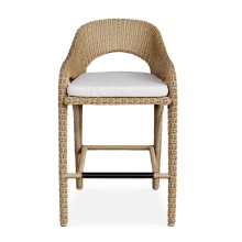 Uttermost 23935 - Uttermost Kavali Outdoor Wicker Barstool