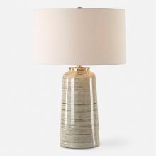 Uttermost 30412 - Uttermost Strata Tan Glaze Table Lamp