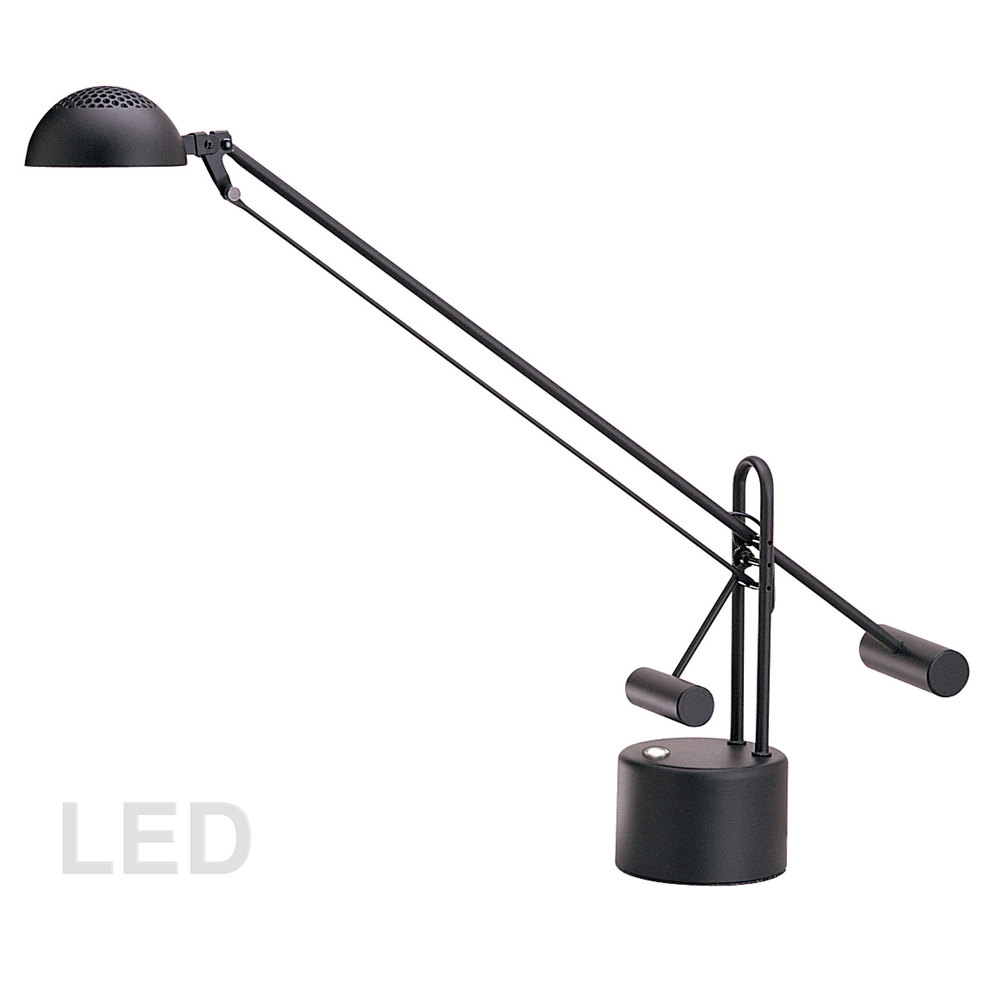 8W Desk Lamp, Black Finish