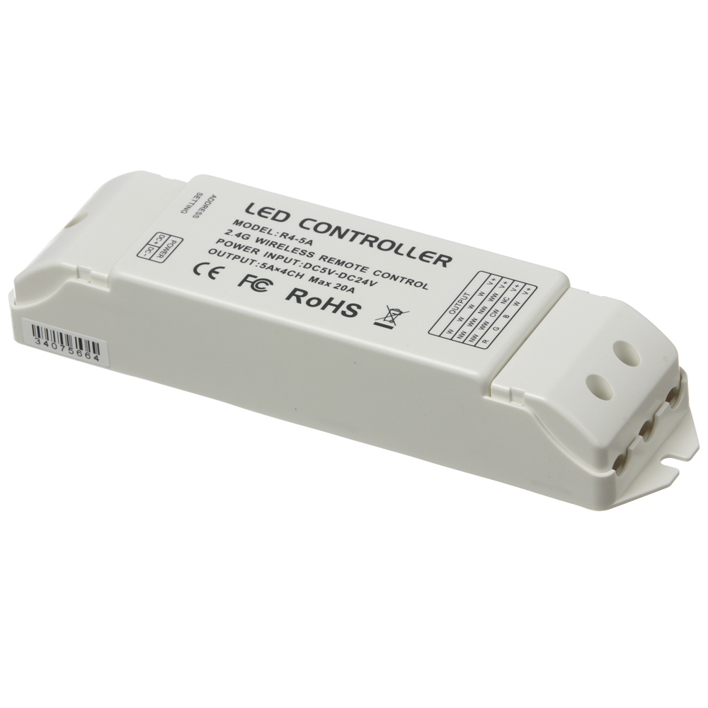 Zones Control Receiver for WiFi-CB-12, MAX 480W for 24VDC input.