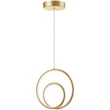 Dainolite GBL-1222LEDP-AGB - 22W Pendant, Aged Brass w/ White Silicone Diffuser