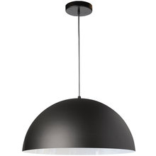 Dainolite OFE-161P-MB - 1 Light Incandescent Small Dome Pendant, Matte Black