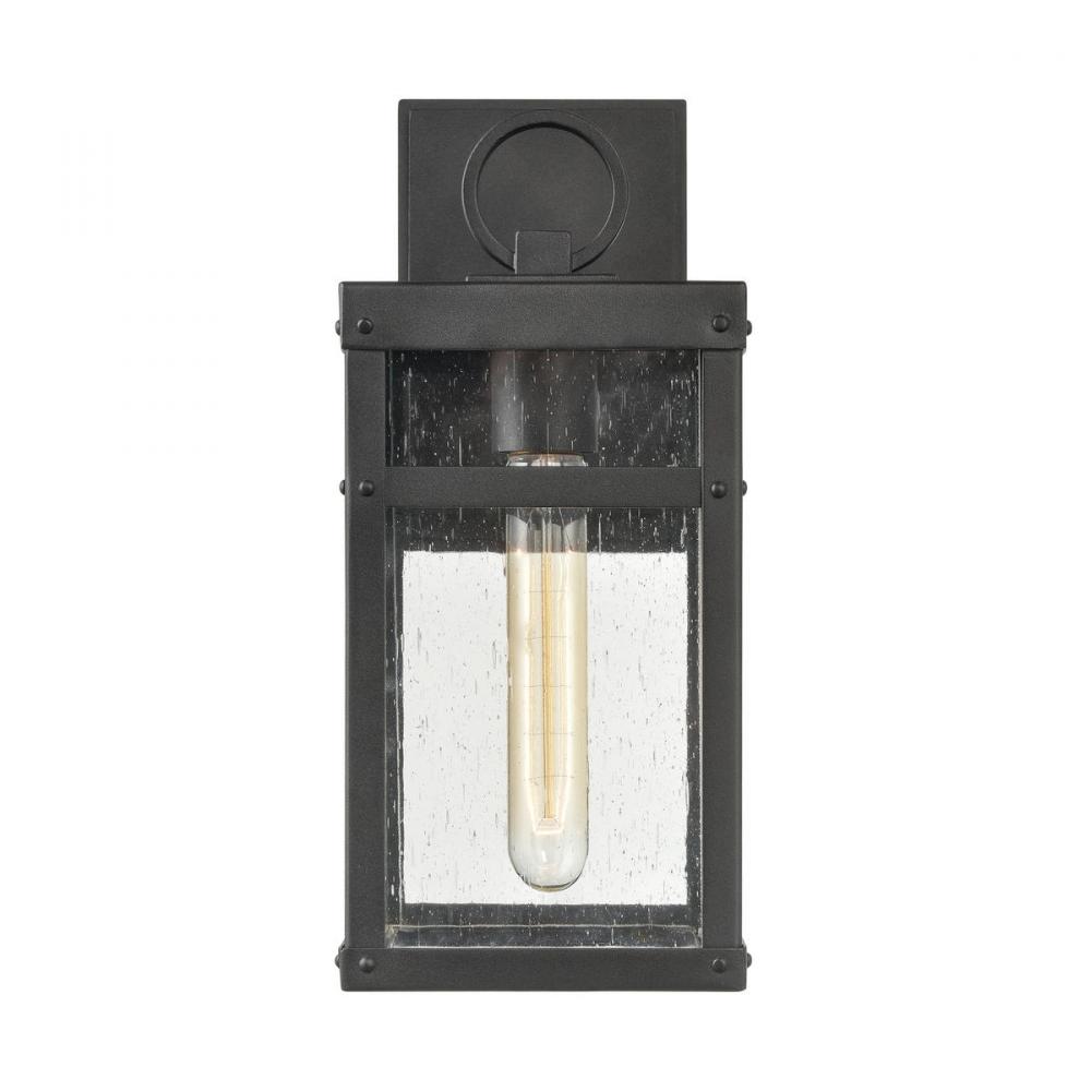 Dalton 13'' High 1-Light Outdoor Sconce - Textured Black