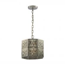 ELK Home 45237/1 - Glass Tile 1 Light Pendant In Polished Chrome