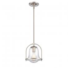 ELK Home 67855/1 - Connection 8'' Wide 1-Light Mini Pendant - Satin Nickel