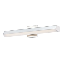 ELK Home WSL100-10-15 - Yarmouth 1-Light Vanity Sconce in Chrome with White Glass - Integrated LED