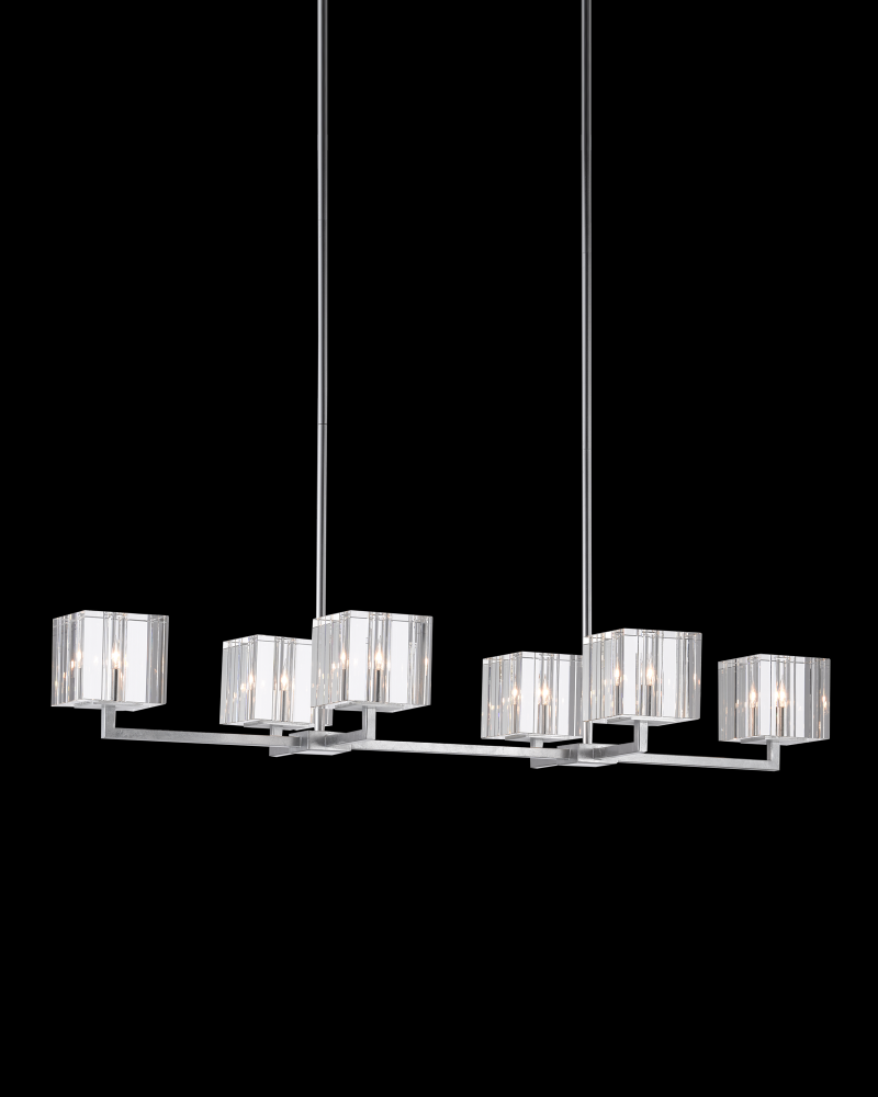 Valerio Silver Chandelier