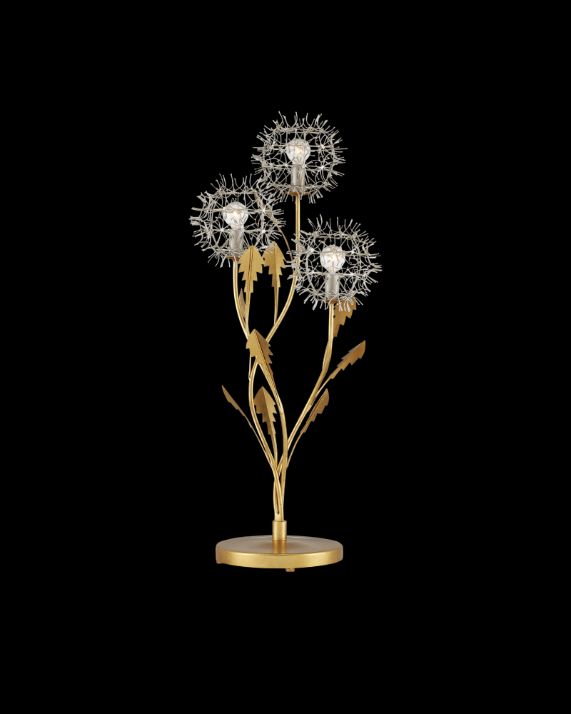 Dandelion Silver & Gold Table