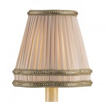 Currey 0307 - Beige Shantung Pleated Shade