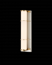 Currey 5800-0062 - Blaine Nickel Bath Wall Sconce