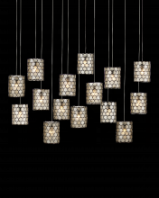 Currey 9000-1051 - Regatta 15-Light Linear Multi-Drop Pendant