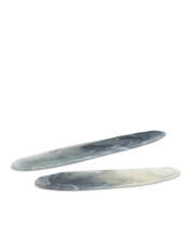 Currey 1200-0464 - Midnight Blue Tray Set of 2